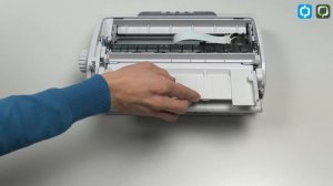 Installatie / Assemblage OKI ML1220