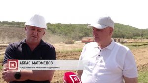 В Хасавюртовском районе идет строительство крупного мусоросортировочного комплекса