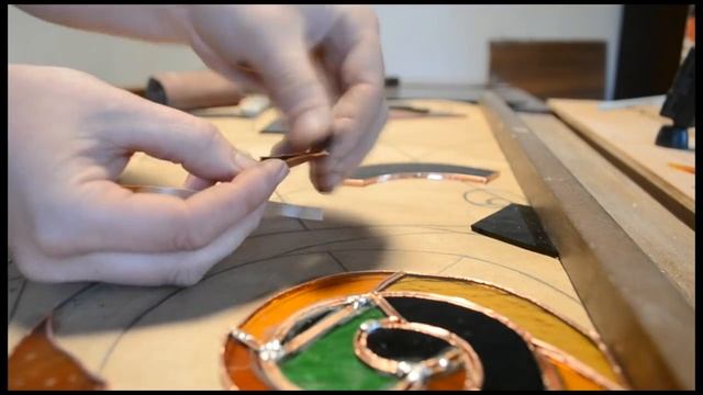 DIY Stained Glass with Copper Foil Tutorial смотреть онлайн