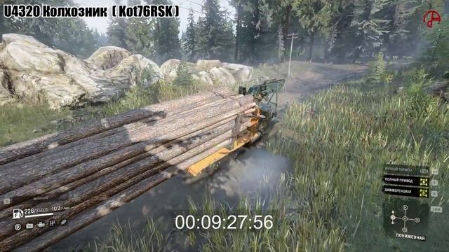 Snowrunner \ U 4320 Колхозник \ Kot76RSK \ MOD смотреть онлайн