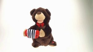 Медведь с баяном.Поющие игрушки оптом. Парк чудес подарки и игрушки оптом