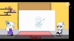 реакция персонажей андертейл на видео