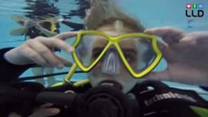 Алиса в подводной стране! Детский дайвинг! Kids & scuba with LLD!