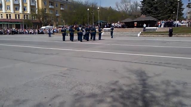 Парад в трёхгорном