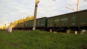 Гудок поезда.