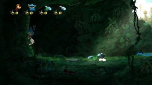 Rayman Origins (4 Players) #1 Jibberish Jungle: It's A Jungle Out There