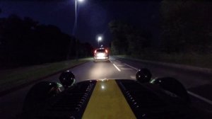 Ночная прогулка на Caterham 7