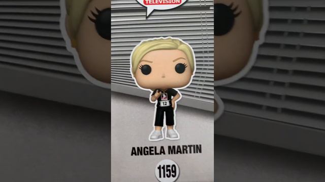 The Office TV Show Angela Martin Fun Run Race for the Cure Funko Pop. GameStop Exclusive.