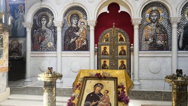 Святая Земля- подворье РДМ в Иордании, Русский Странноприимный дом, на месте Крещения Иисуса Христа смотреть онлайн