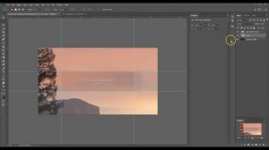 Youtube Channel Art Template for Photoshop, Adding text to the safe zone