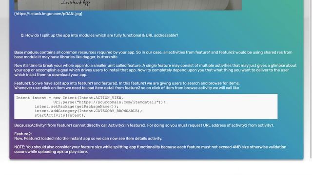 Android Instant App: How to create URL addressable modules? смотреть онлайн