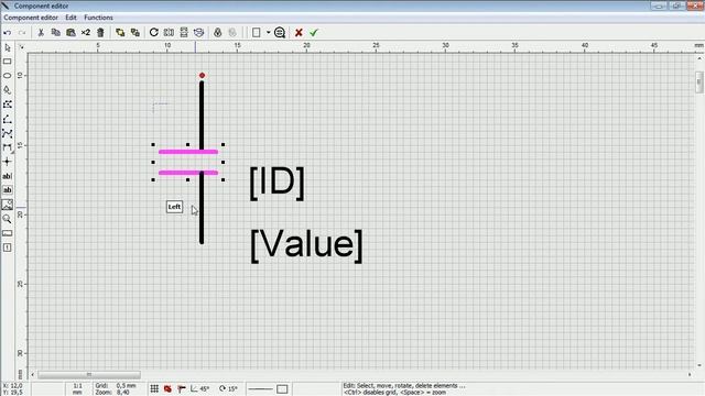 Программа для рисования схем sPlan Урок 11 Как из резистора сделать конденсатор смотреть онлайн