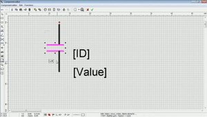 Программа для рисования схем sPlan  Урок 11  Как из резистора сделать конденсатор