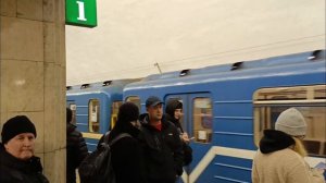 Баянистый Сборник перегонок и отправление уникальных составов Петербургского метро.