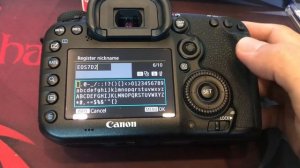 Canon 7D Mark II + wifi (W-E1)