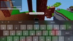 Roblox bedwars 2v2 error pt.1