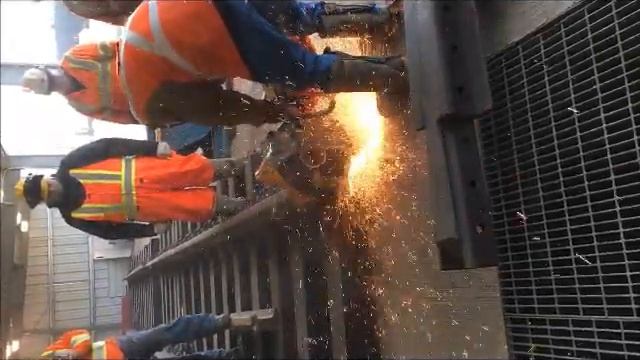 K1270 Rail Saw Test 2017 CN Winnipeg смотреть онлайн