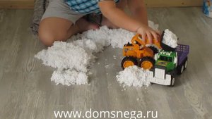Развивающая игрушка - Кинетический снег!