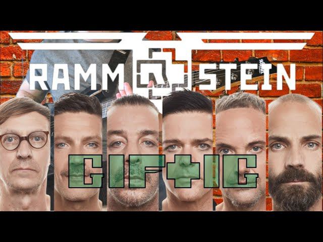 RAMMSTEIN - GIFTIG (GUITAR SH!T COVER)