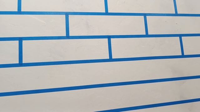 КИРПИЧНАЯ СТЕНА своими руками / Бюджетный вариант / Имитация кирпичной кладки