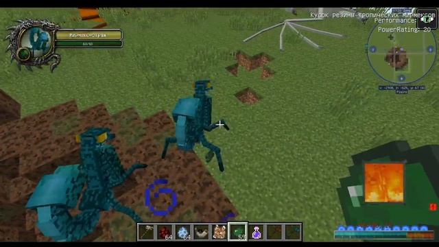 Minecraft, гайд на мод Ice and Fire #2. Приручение мобов. смотреть онлайн