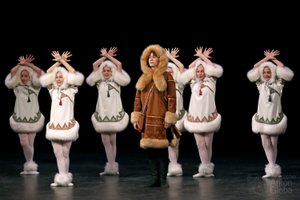 Якутский танец "Добрый охотник". "Танцевальный звездопад". 12.02.2023