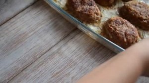 Котлеты в сметанном соусе - Рецепты от Baron Food