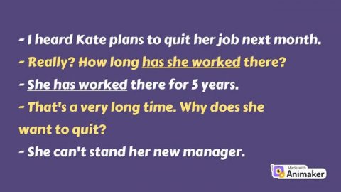 Present Perfect Dialogues - English Conversation Examples