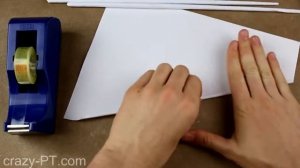 Как сделать нож из бумаги A4 =)