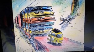 два удалённых сценария самых первых тачек 1995 жёлтый автомобиль, 1997 американская тачка.