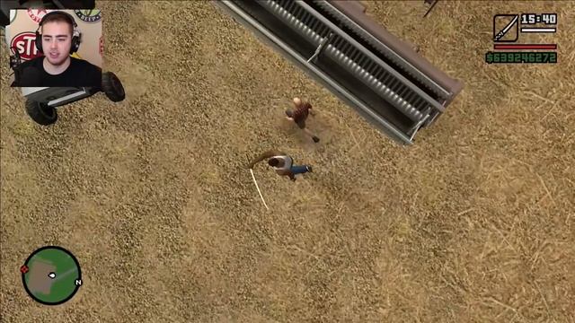 GTA San Andreas In 2D (GTA San Andreas Top Down Camera View)