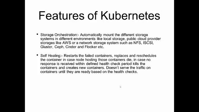 Kubernetes Features смотреть онлайн