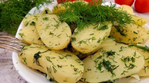 Молодой картофель с укропом - простой и вкусный рецепт