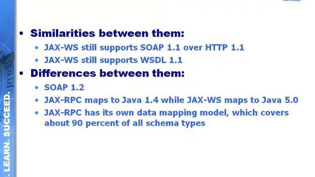 Comparing JAX-WS vs JAXRPC смотреть онлайн