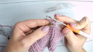 Закрытие петель крючком