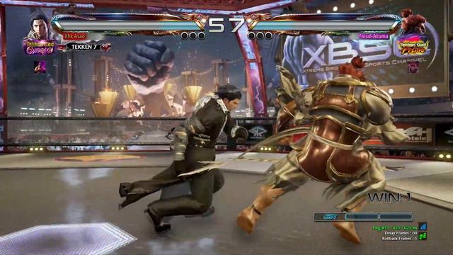 Tekken 7 - Xhk Asad ( CLAUDIO ) VS Faisal-Akuma ( AKUMA ) смотреть онлайн