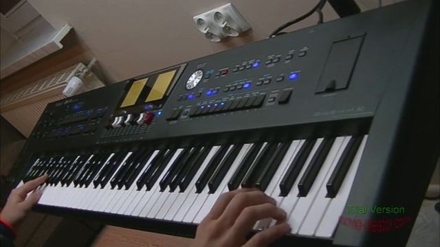 Muzyczna wiązanka keyboard Roland BK-9 смотреть онлайн