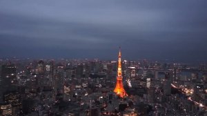 六本木ヒルズ森タワ－から Tokyo city view from Roppongi Hills Mori Tower Sky Deck