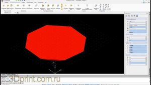 CorelCad урок моделирования ваза на основе пирамиды