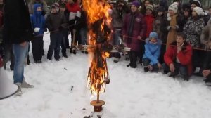 Сжигание масленицы