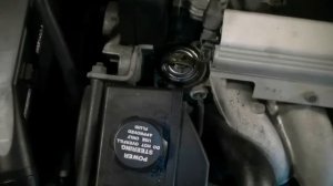 Volvo 850 Thermostat and Engine Coolant Temperature Sensor Replacement