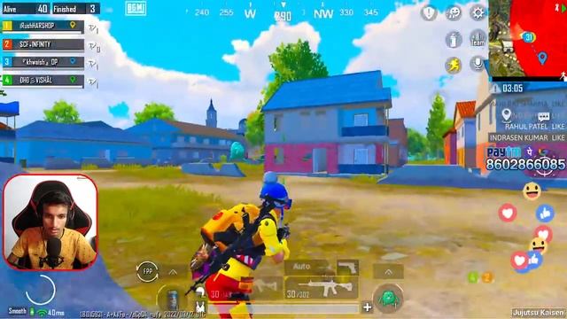 ? JUJUTSU KAISEN UPDATE | LIVE BGMI RUSH GAMEPLAY MEMBERS GOAL 9/10 смотреть онлайн