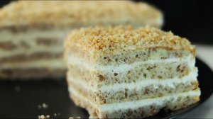 ПРОСТОЙ ДОМАШНИЙ СМЕТАННЫЙ ТОРТ - САМЫЙ ВКУСНЫЙ!!!