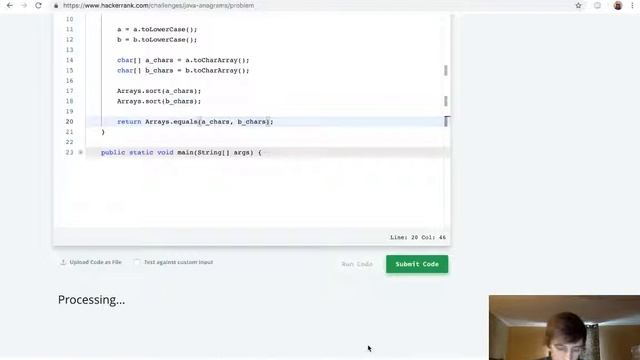 HackerRank Java - Java Anagrams Solution Explained смотреть онлайн