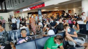 Back on tour! A piano at the Catania Airport (Italy) - Matthew Lee
