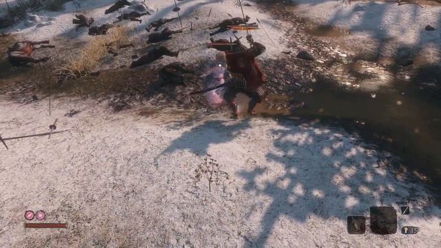 [Sekiro BOSS vs BOSS] O'Rin vs General Kuranosuke Matsomoto смотреть онлайн
