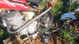 Восход кросс с двигателем от муравья.