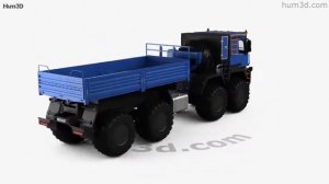 KamAZ 6355 Arctica Truck 2019 3D model by Hum3D.com