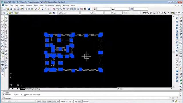 Auto CAD 2006 Lesson No 16 How to Create 3D Wall in CAD смотреть онлайн