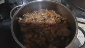 Свинные рёбрышки в афганском казане.